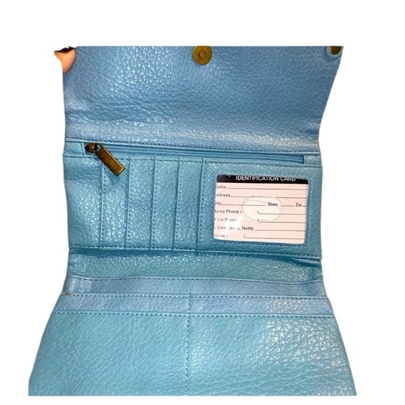 Teal wallet - Picture 3 of 5
